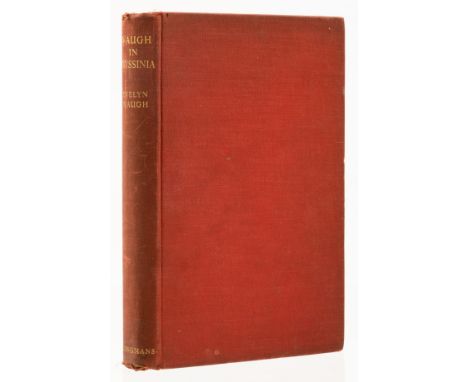 Waugh (Evelyn) Waugh in Abyssinia, first edition, signed by the author "with best wishes from Evelyn Waugh" to front free end