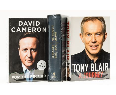 NO RESERVE Cameron (David) For the Record, one of 500 copies signed by the author, original cloth lettered in gilt, cellophan