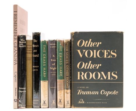 Capote (Truman) Other Voices Other Rooms, first edition, contemporary ownership name to pastedown, half-title working loose, 