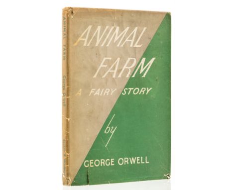 NO RESERVE Orwell (George) Animal Farm. A Fairy Story, second printing, light marginal toning, original cloth, sunning to spi