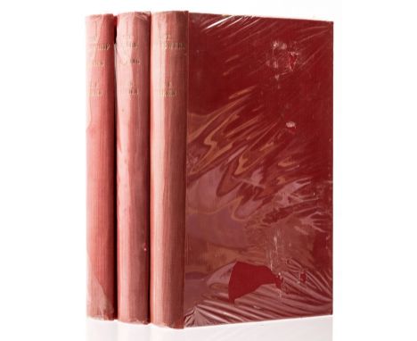 Tolkien (J.R.R.) The Lord of the Rings, 3 vol., first editions, first impressions, state with signature mark '4' and sagging 