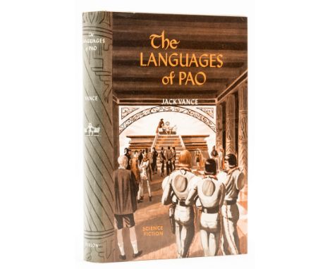 Vance (Jack) The Languages of Pao, first edition, signed by the author to title, original boards, spine ends bumped, dust-jac