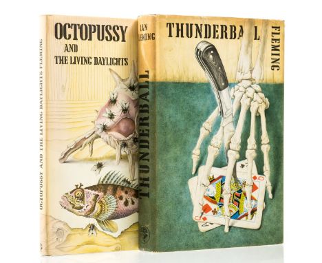 NO RESERVE Fleming (Ian) Thunderball, first edition, original boards, skeletal hand in blind to upper cover, spine lettered i