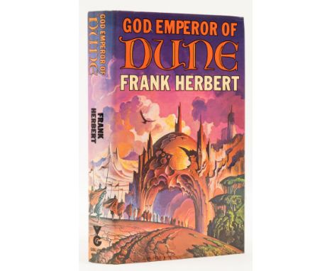 Herbert (Frank) God Emperor of Dune, first English edition, signed presentation inscription from the author  to title, origin