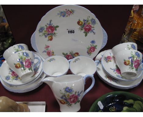 A Shelley Six Setting Tea Service, 2347 pattern.