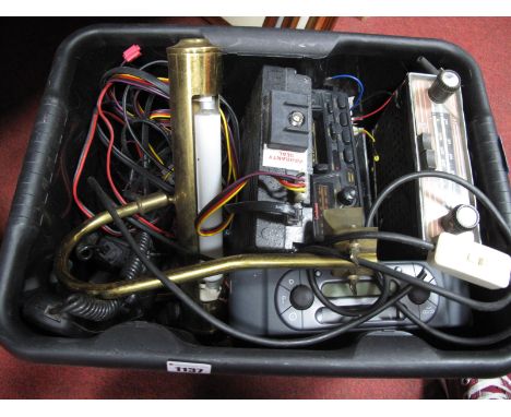 A Quantity of 1970's and Later In Car Audio Units, spares and repair.