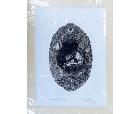 Lord of the Rings interest: Kenneth Lynch, Upon Pelennors Field, edition print number 5/50, signed lower right and dated 14-3