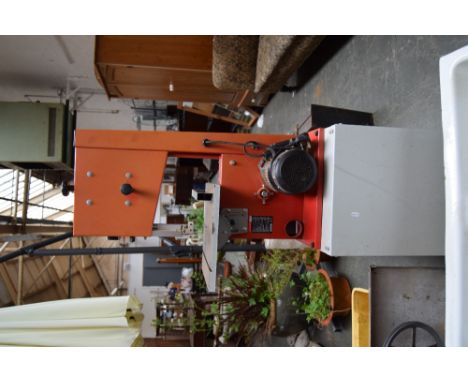 An Axminster 'Hobby Series' bandsaw, model AWHBS250N, 370W, 42x41x150cmH