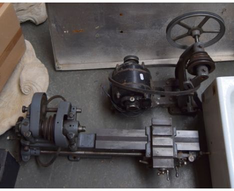 A S. Tyzak & Son Ltd model maker's lathe in good working order, with accessories