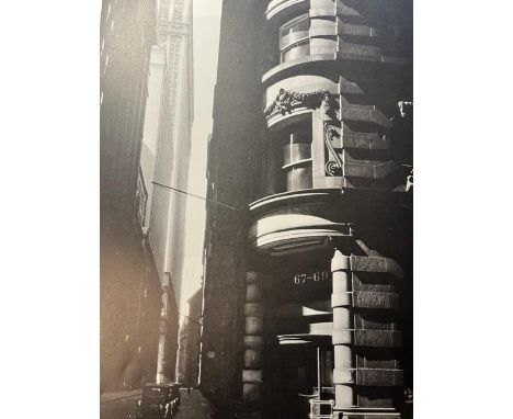 Berenice Abbott (1898-1991) was an American photographer known for her extensive body of work documenting the changing urban 