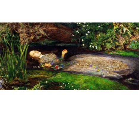 John Everett Millais (1829â€“1896) was an English painter and one of the founding members of the Pre-Raphaelite Brotherhood, 