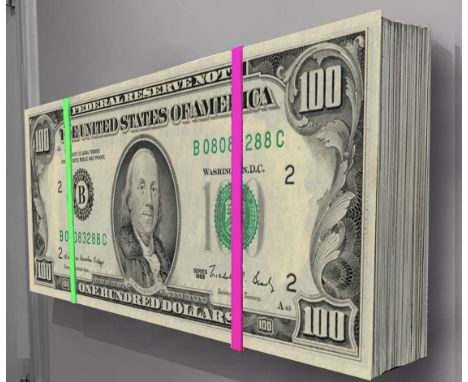 The Benjamin Franklin $100 bill is a United States banknote that features the image of Benjamin Franklin, one of the Founding