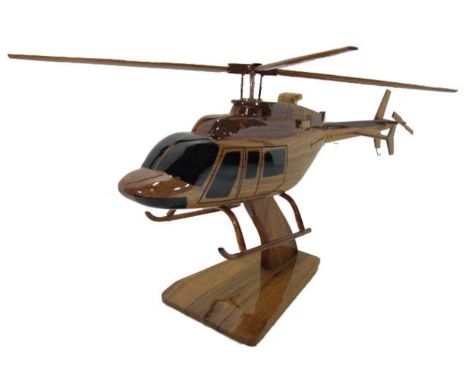 The Bell 407 is a popular and versatile helicopter model designed and manufactured by Bell Helicopter, a renowned aerospace c