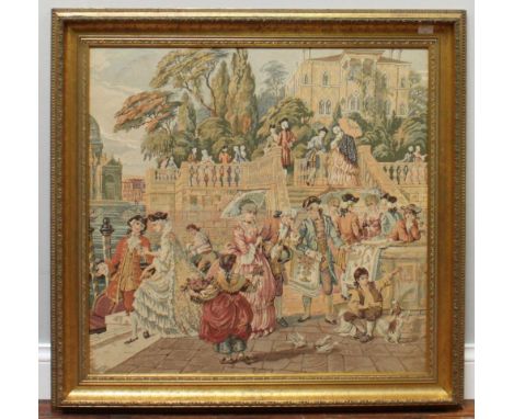 A watercolour study of a young girl with floral band in her hair, signed 'S.J.Hood', mounted, glazed and framed, 26 x 19cm, t