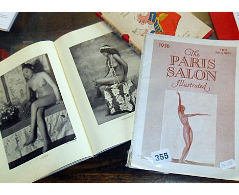 Nudes of All Nations, 1940, The Paris Salon Illustrated, 1936, and Advice to Officers of the British Army, 1946