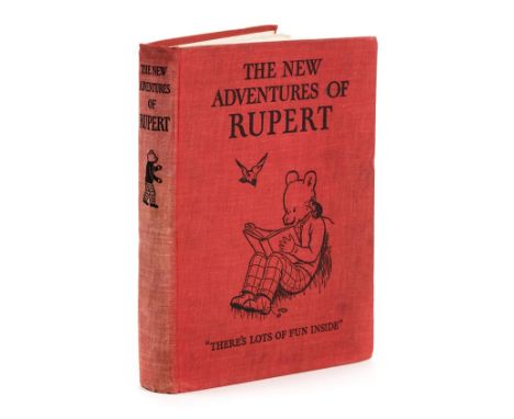 Rupert Bear. The New Adventures of Rupert, 1st edition, Daily Express Publications, 1936,  duotone illustrations throughout, 