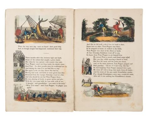 Grandmamma Easy's Pretty Stories About the Camel, Boston: Brown, Bazin & Co..., [cover-title], circa 1850s,  eight leaves pri