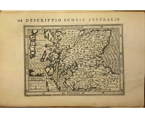 Bertius (Petrus). Scotia Australis, Warwicum Northampton Hunting etc., Eboracum Lincolnia Derbia Staffordia etc., Westmorlad: