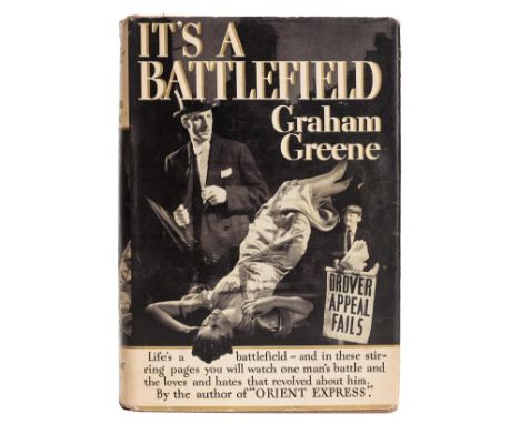 Greene (Graham). It's a Battlefield, 1st US edition, New York, 1934, original cloth, price-clipped dust jacket, small nicks a