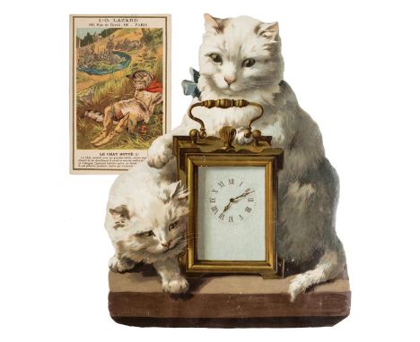 *Cat Greeting Cards. A collection of approximately 200 greeting cards/scraps and related ephemera, mostly Victorian/Edwardian