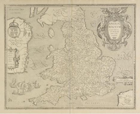 England & Wales. Le Clerc (Jean), Anglia Regnum si quod aliud in toto Oceano ditissimum et florentissimum, published Paris, 1