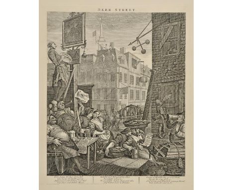 Hogarth (William). The Works of William Hogarth from the original plates, restored by James Heath Esq..., published Baldwin &