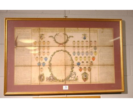 *Newbery (E., and Wallis, John, publishers). The Royal Genealogical Pastime of the Sovereigns of England, from the Dissolutio