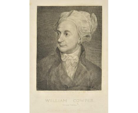 [Blake, William, illustrator]. The Life, and Posthumous Writings, of William Cowper..., Esqr., with an introdutory letter to 