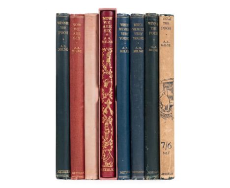 Milne (Alan Alexander). Winnie-The-Pooh, 1st edition, Methuen, 1926,  numerous illustrations by Ernest H. Shepard, slight sta