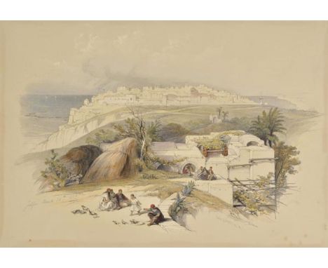 *Roberts (David). A collection of eight lithographs, originally published in 'The Holy Land, Syria, Idumea, Egypt & Nubia...,