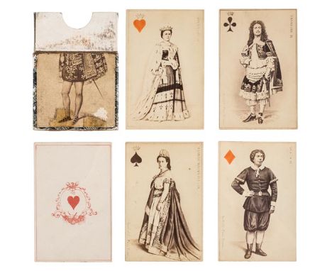 *Opera. Parisian Opera Singers, Paris: Stanislas-D‚sir‚ Avril et Cie, circa 1865,  fifty-two playing cards, comprising four s