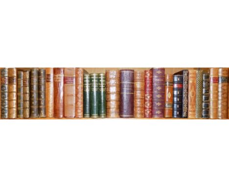 Bindings. Men of Might, Studies of Great Characters, by A.C. Benson & H.F.W. Tatham, 1899,  period inscription to front endpa