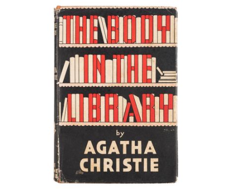 Christie (Agatha). The Body in the Library, 1st edition, 1942, a few light spots to fore margins, original red/orange cloth (