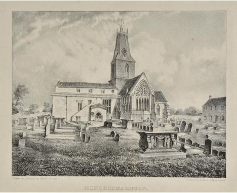 Smith (Alfred). Twenty Lithographic Views of Ecclesiastical Edifices in the Borough of Stroud, by Alfred Smith, Artist, with 