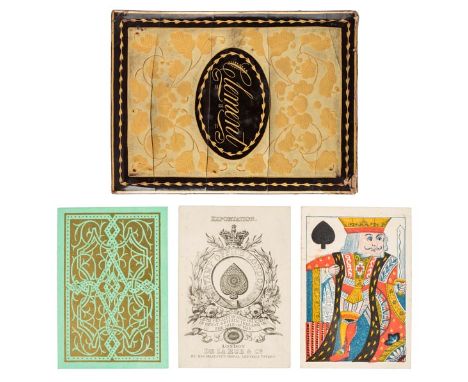 *De La Rue (Thomas, and Co., publisher). An Exportation deck, 1836, fifty-two cards, comprising four suits of thirteen, each 