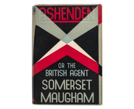 Maugham (W. Somerset). Ashenden or the British Agent, 1st edition, 1928, original blue cloth, near fine dust jacket, with sma