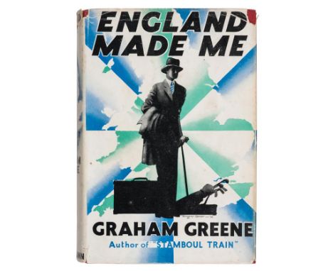 Greene (Graham). England Made Me, 2nd printing, August 1935, a few minor spots at front, original red cloth, 3/6 dust jacket 