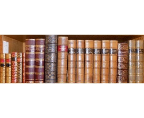 Bindings. Critical and Historial Essays Contributed to the Edinburgh Review, volumes 1 & 2, by Lord Macaulay, new edition, 18