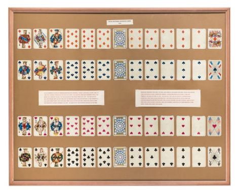 *Kimberley (David & Sons,). Royal National Patriotic Cards, Birmingham, circa 1893-1897, fifty-two playing cards, comprising 