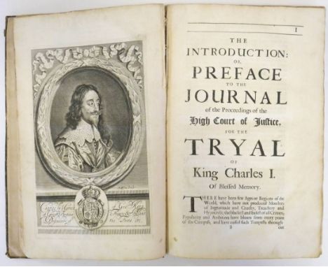 Nalson (John). A True Copy of the Journal of the High Court of Justice for the Tryal of K. Charles I. as it was Read in the H