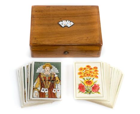 *De La Rue (Thomas, and Co., publisher). Two decks of standard English playing cards, circa 1880s, two decks of playing cards