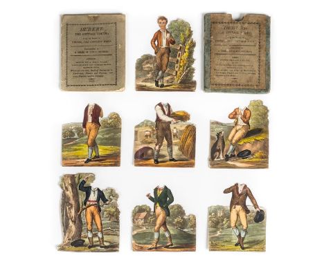 Paper Doll Book. Hubert, the Cottage Youth. Being the Sequel to Phoebe, the Cottage Maid, Exemplified in a Series of Rural Fi