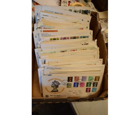 A large collection of 300+ mainly used First Day Covers and similar to include various occasions such as QEII Silver Jubilee,