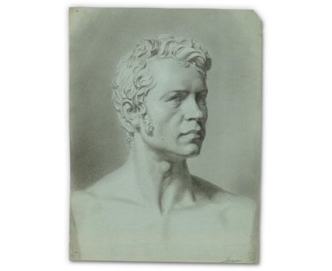 Langner, M.  (geb. um 1860, Schüler v. August Gosch a. d. Königl. Kunstschule in Berlin, 1874/76) Sechs Akademie-Porträtstudi