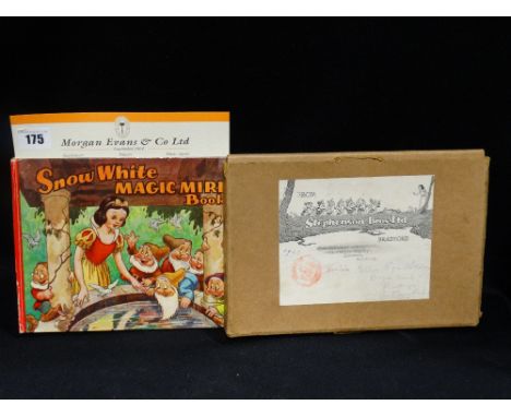     A Circa 1937 Snow White Magic Mirror Book Retaining Original Spectacles And Card Box                                     