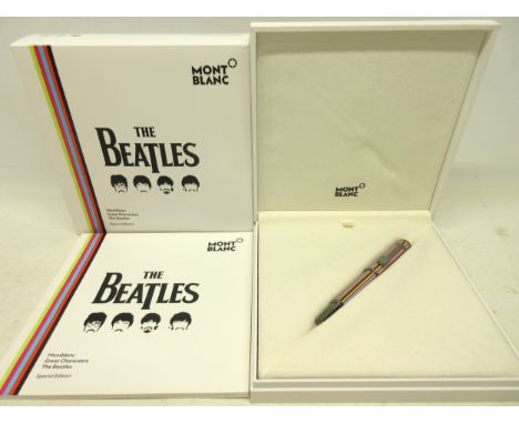 Montblanc Great Characters The Beatles Special Edition Rollerball pen, in original box with booklet and card slip, No.116257S
