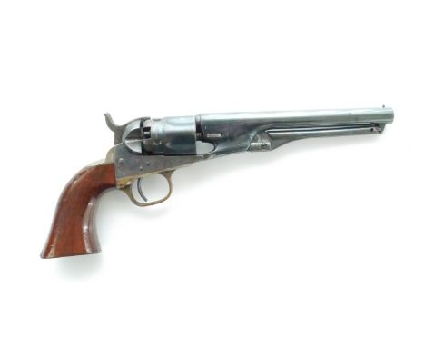 Colt 1862 police pocket .36 percussion revolver, New York address to the barrel, matching serial numbers,`28977', retaining m
