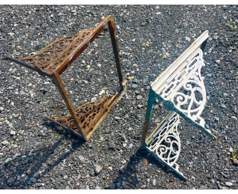 Constable Burton Hall - two Victorian cast iron sink brackets L62cm x D43cmPOA  https://www.bradleys.ltd/quotation-request-fo