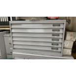 Metal Grey Schematic Cabinet
