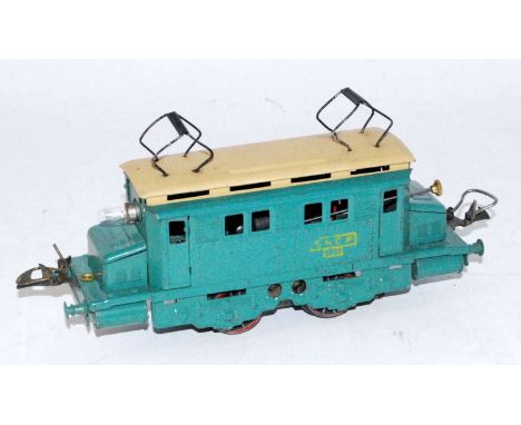 Hornby green SNCF 20v electric pantograph locomotive (G)